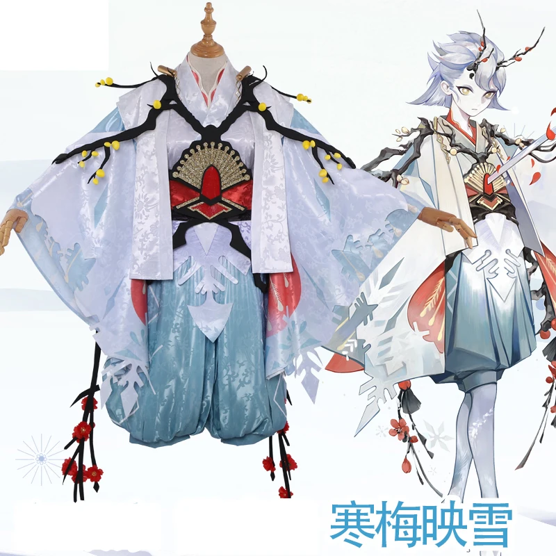 Аниме! Onmyoji храп новая кожа HanMeiYingXue прекрасное кимоно униформа косплей костюм
