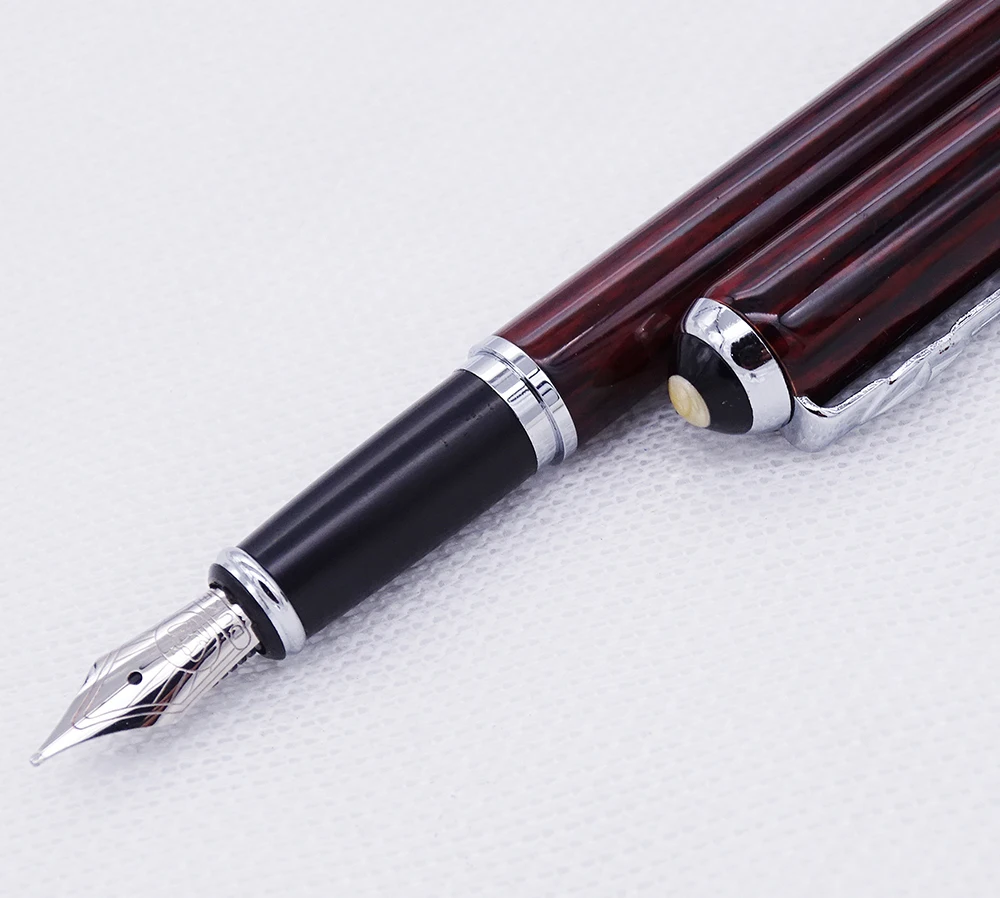 Duke 962 серия авторучка Средний NIB, деревянный цвет подарочная ручка для офиса, школы, дома