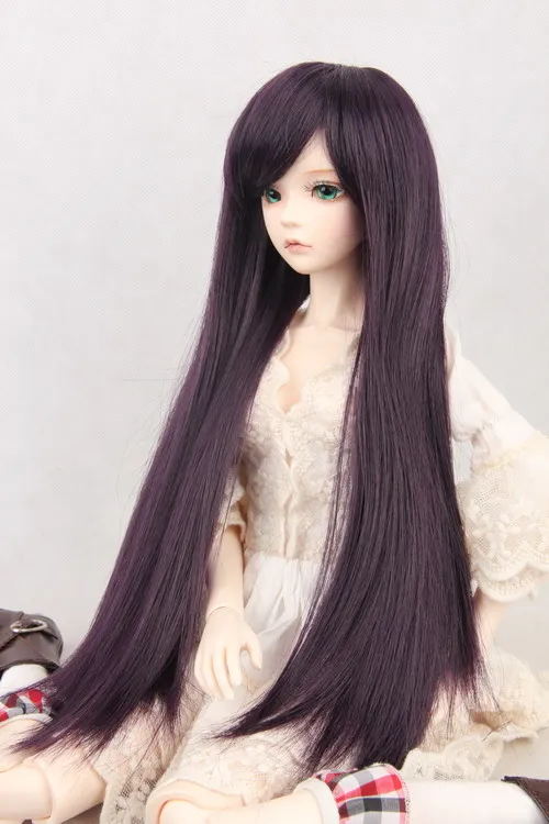 BJD / SD куклы парики Photon/ minifee Хлоя мужчина/кукла женщина черный длинный парик/3/1/1/6
