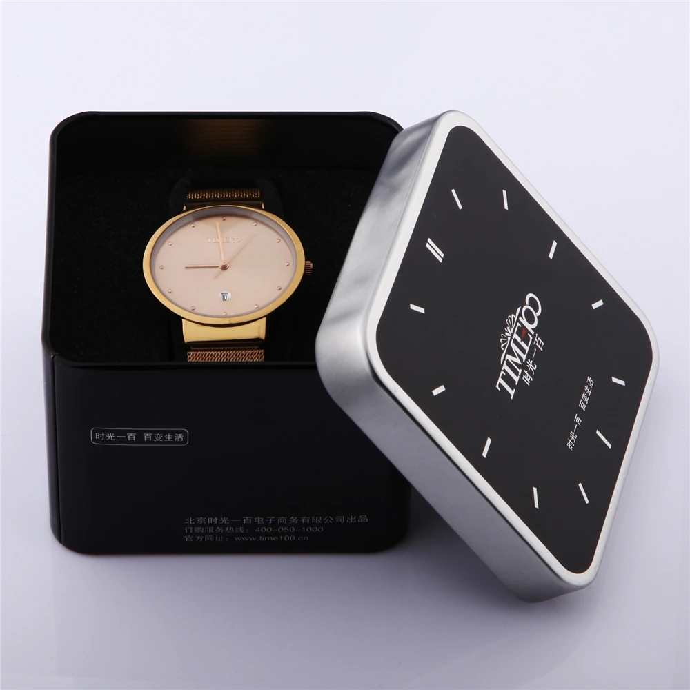 Часы наручные мужские кварцевые из нержавеющей стали люксовые повседневные