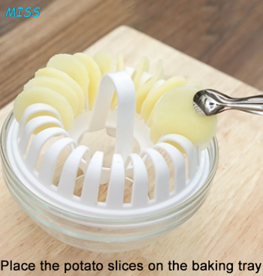 СВЧ DIY картофель овощи хрустящий нож для чипсов набор кухонных инструментов домашнее ремесло СВЧ слайсер инструменты для приготовления пищи случайный цвет