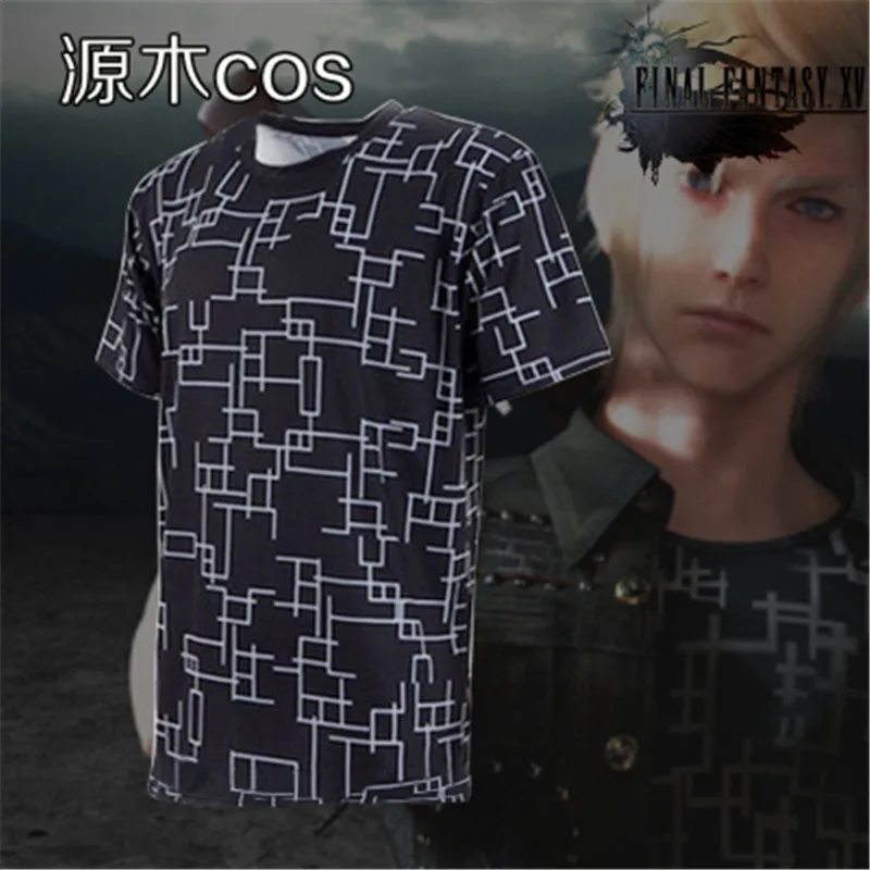 Новый FF15 Final Fantasy костюм XV Prompto Argentum карнавальный полный комплект наряд на