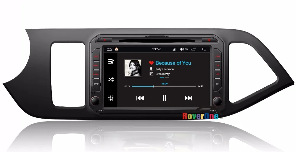Автомагнитола с сенсорным экраном, радио, RDS, DVD, GPS-навигацией и мультимедийным проигрывателем Euro Star для Kia Morning Picanto Naza Suria.