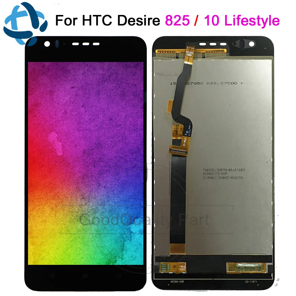 5 &quotдля HTC desire 825 Полный ЖК дисплей + сенсорный экран дигитайзер рамка D825u сборка