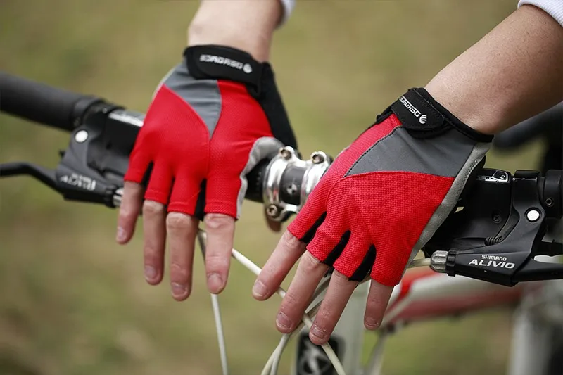 Нескользящие дышащие полпальца летние велосипедные перчатки Guantes Ciclismo Guanti Luvas горный велосипед велосипедные перчатки Gants Velo G-002