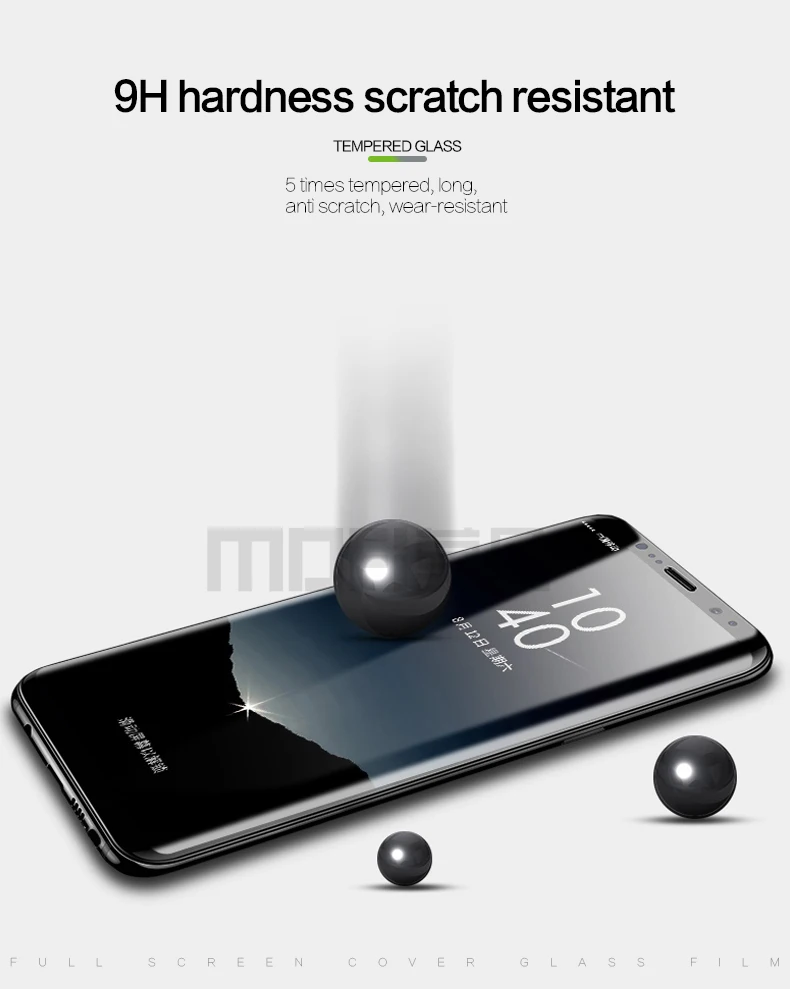 Для samsung galaxy note 8 стекло закаленное 3D полное покрытие протектор экрана для samsung note 8 Стекло galaxy note 8 MOFi стеклянная пленка