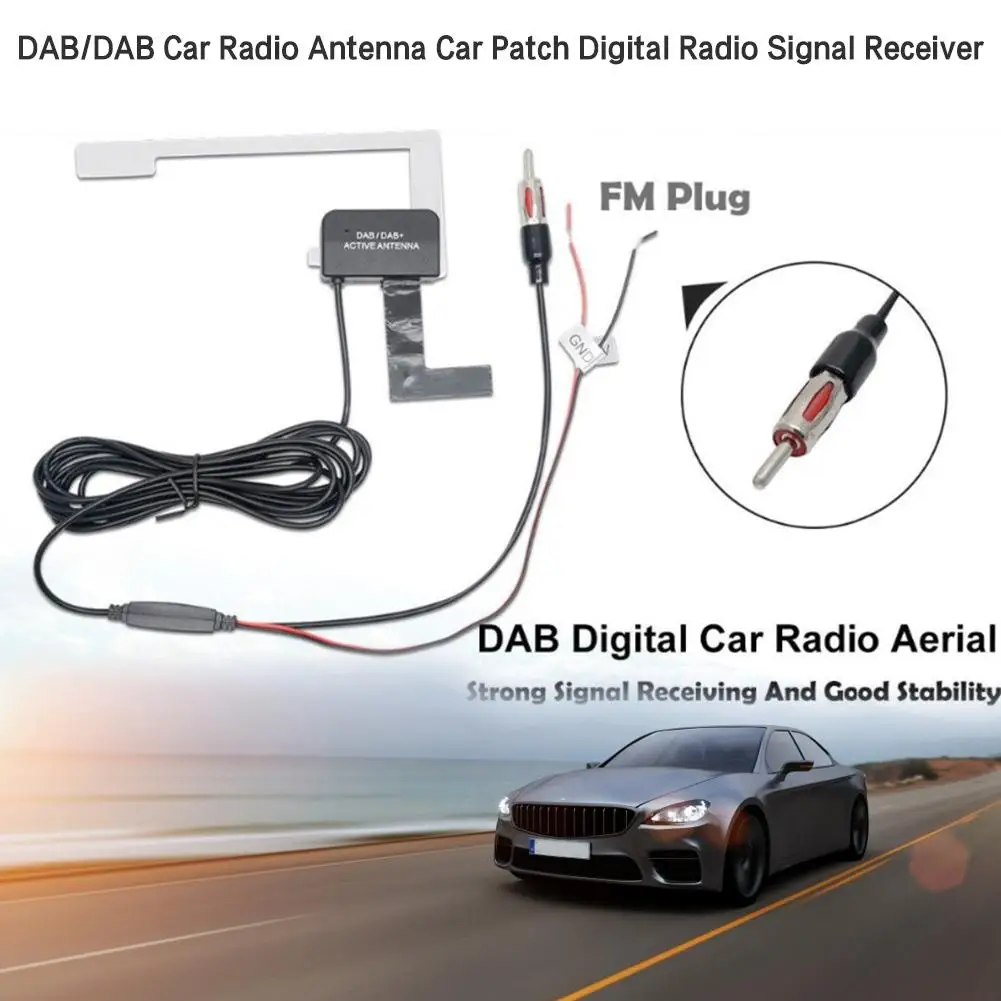 Автомобильные радио аксессуары DC 12 V DAB/DAB Автомобильная антенна автомобильная