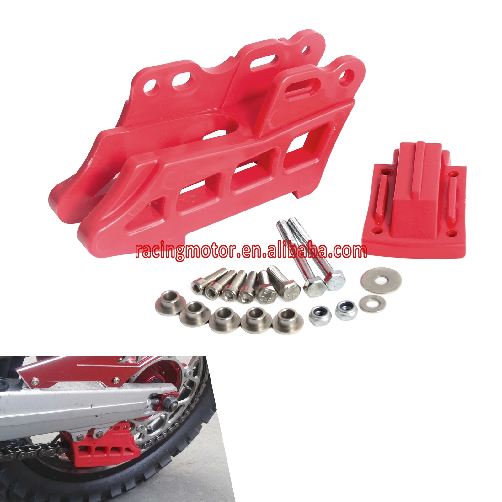 Чехол для направляющей цепи мотоцикла Honda CRF250L CRF250M CRF 250L 250M 2012 2016 2017 2018 CRF250RALLY CRF250 250