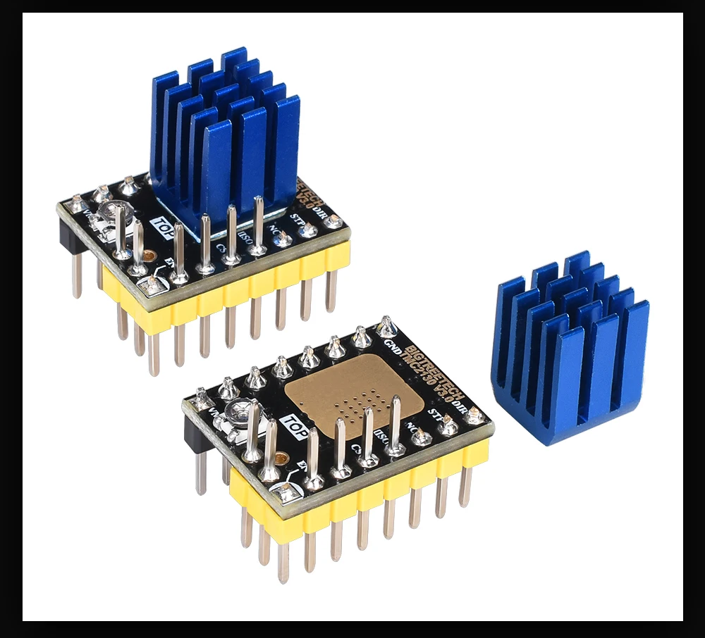 BIGTREETECH TMC2130 V3.0 SPI бесшумный крутой драйвер двигателя Reprap для SKR V1.3 MKS GEN L плата для 3D-принтера
