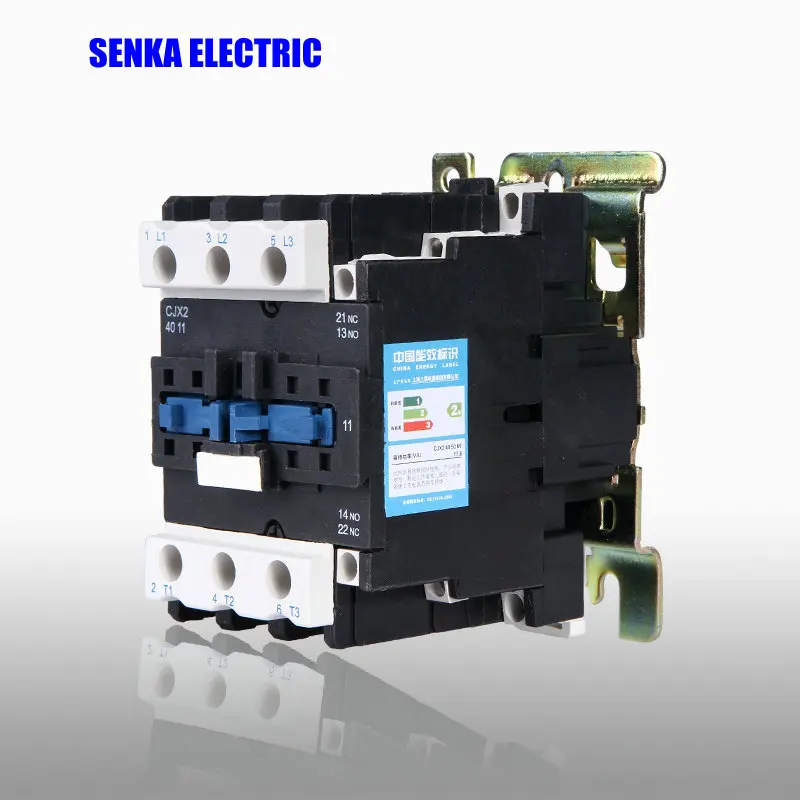40A 3P + NO NC CJX2 4011 контактор переменного тока LC1 380В 220В 110В 36В 24В|contactor 220v 40a|40a contactorcontactor