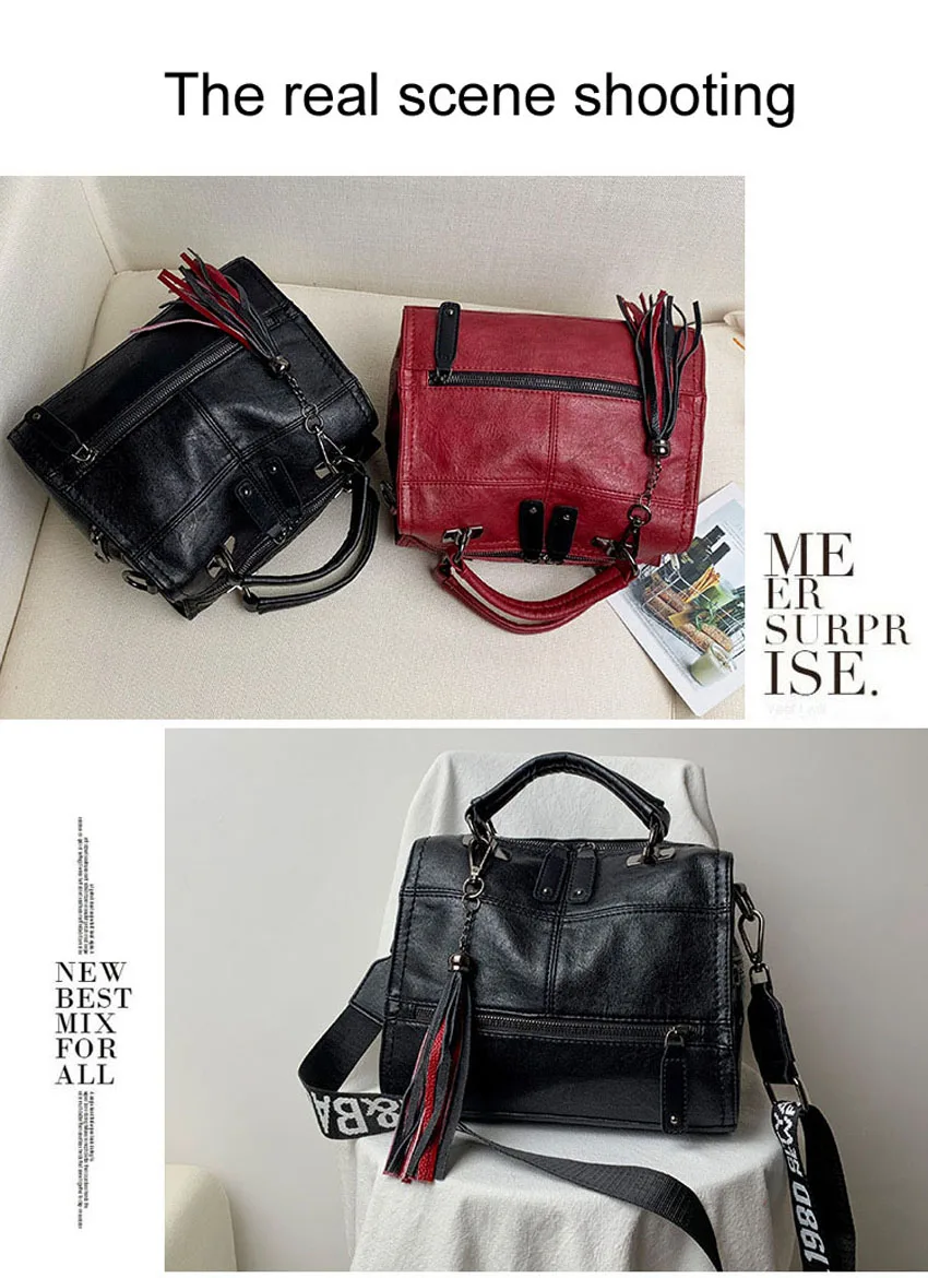 Женская сумка через плечо bolsos mujer bolsas feminina torebki damskie borse Да Донна винтажная женская сумка
