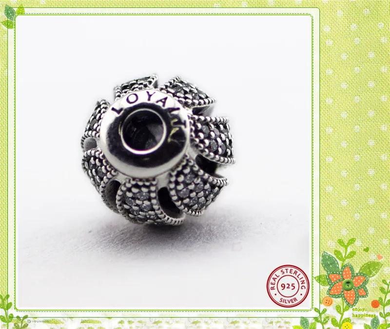 ESSENCE Delicate Swirl Sparkling Ribbon LOYALTY Beads for Women Jewelry Making DIY Fit PANDORA Charms Silver 925 Original FE039