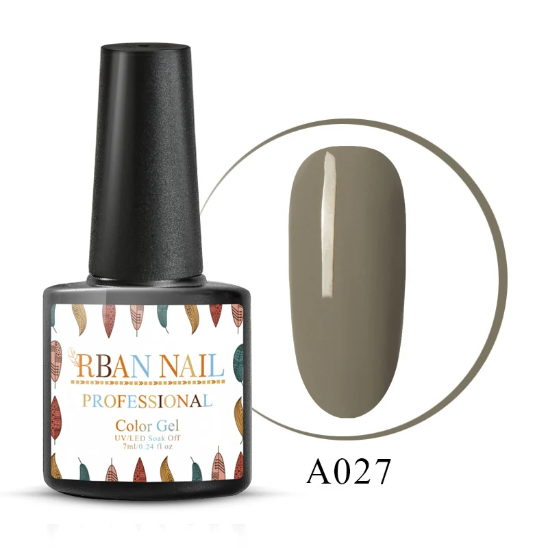RBAN NAIL 7 мл УФ-гель для ногтей золотой блеск ногтей Laquer голографическая блестящая гель лак замачиваемый лак для творчества маникюрное украшение - Цвет: M30027