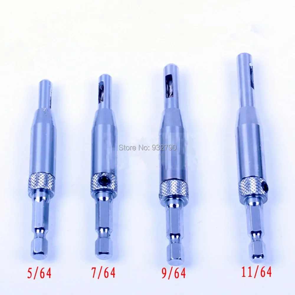 Новый 4 шт HSS Самоцентрирующийся шкаф дверная петля Аппаратные деревянные сверла