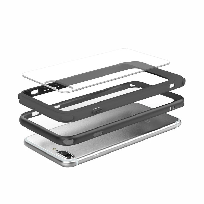 Haweel For iphone 8 plus case transparente shock proof TPU+ PC Protective Back Cover Phone Case funda silicona |