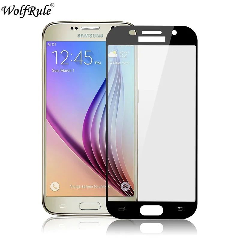 Protector de pantalla para Samsung Galaxy a7 2016, cristal templado antiexplosi&oacute;n, pel&iacute;cula de cobertura completa, 2 uds.-2
