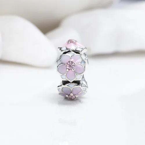 Ярко розовые бусы подходят к оригинальному браслету Yuede ожерелье с большим