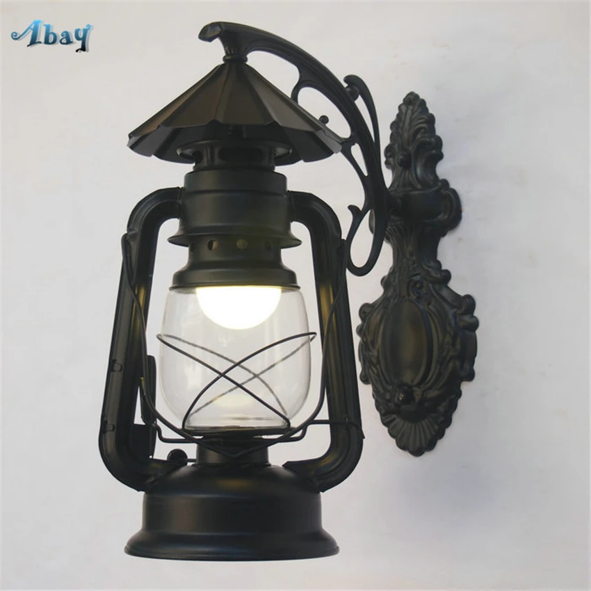 Светильники керосиновые настенные лампы в стиле ретро для прихожей ванной