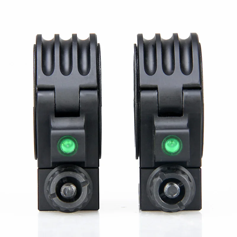 1 Pair Tactical Rifle Scopes Mounts 30-35mm Scope Mount With Bubble Level For Hunting Accessories | Спорт и развлечения