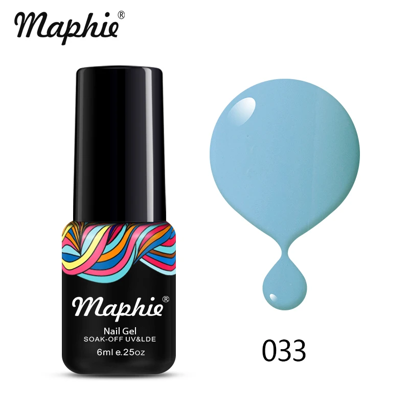 033 Maphie 78 цветов Блестящий Блеск УФ-гель для ногтей неоновый цвет Блестки УФ-гель светодиодный лак для ногтей впитывающийся Полупостоянный лак для ногтей - Цвет: 033