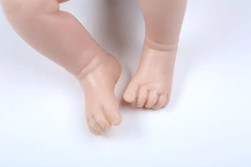 NPKCOLLECTION DIY набор для детских кукол Реборн неокрашенные детали силиконовые наборы