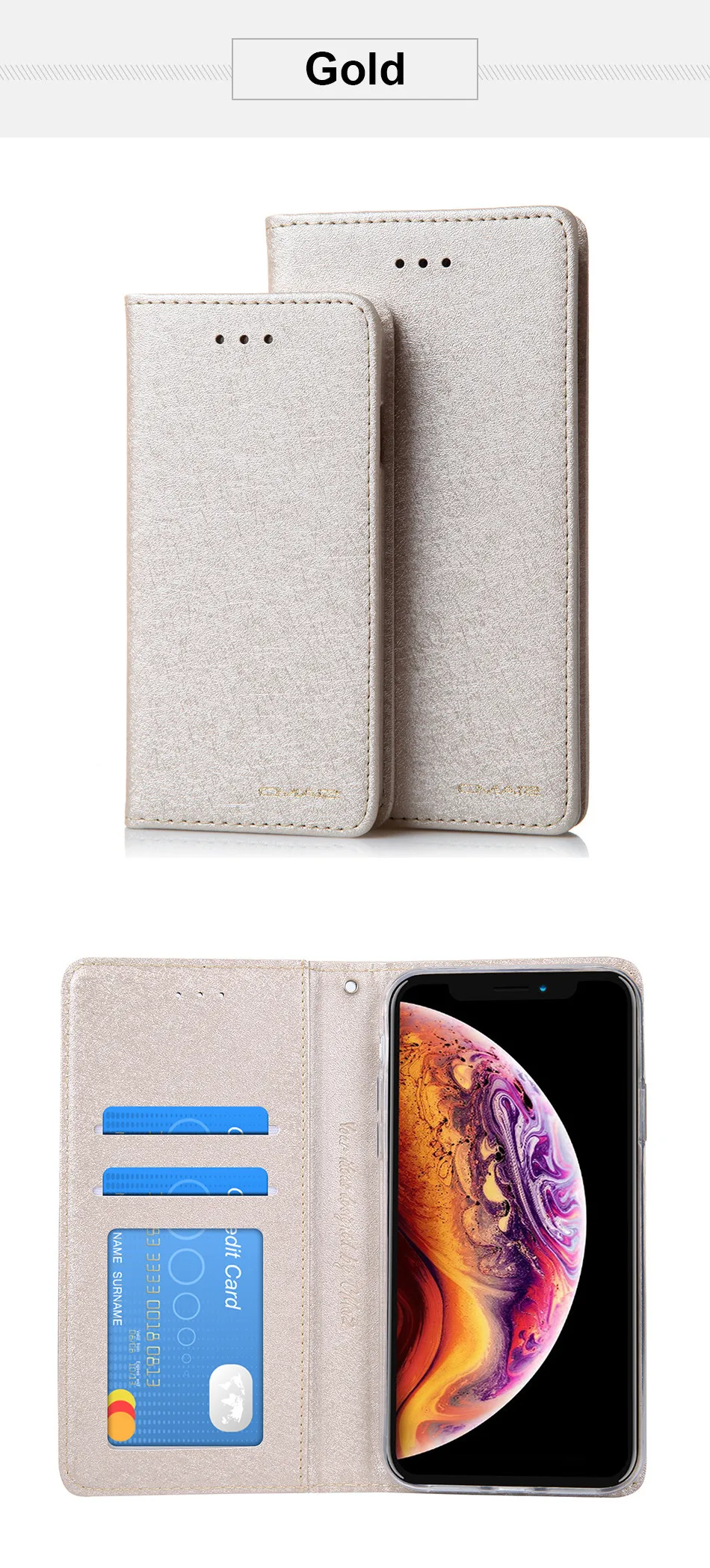 Чехол для iphone 6 6s Plus, чехол для iphone 7, 8 Plus, чехол для iphone Xs Max, чехол для iphone XR X, роскошный кожаный чехол-книжка, чехол-кошелек 6