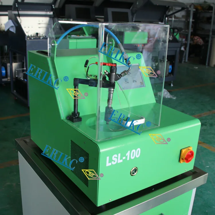 ERIKC LSL100 испытательный стенд для автомобильного топливного инжектора с общей