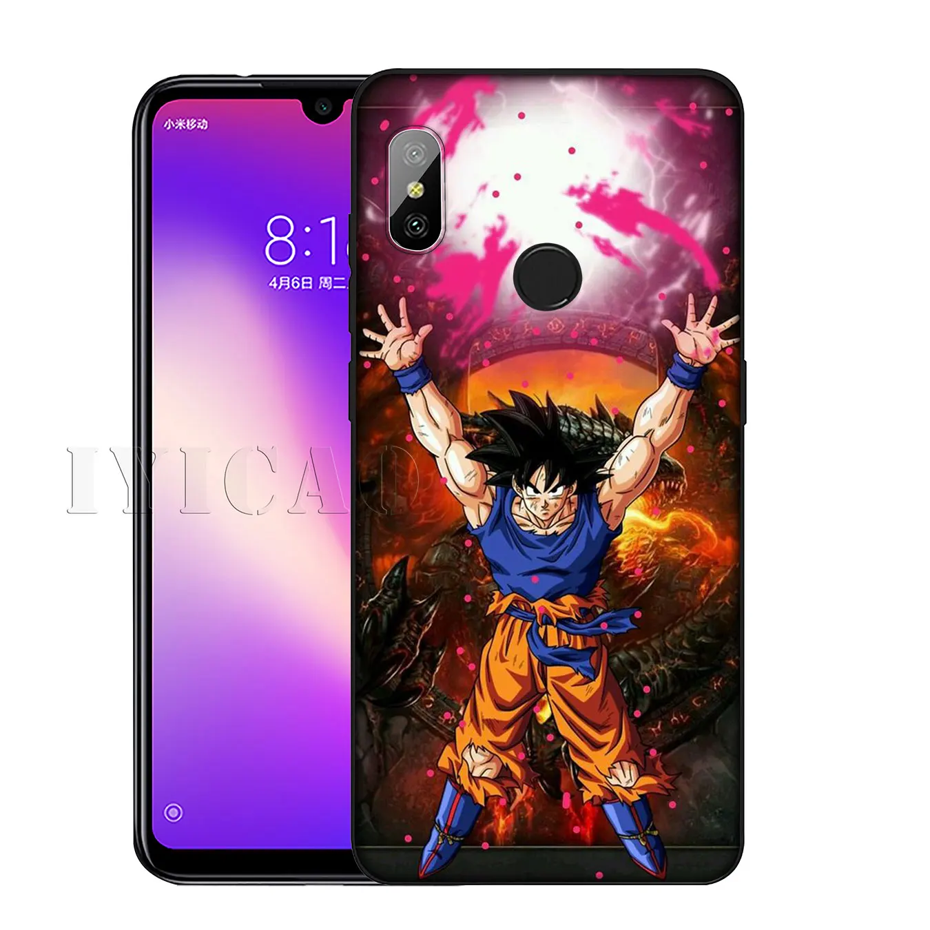 IYICAO Dragon Ball Z Мягкий силиконовый чехол для телефона Xiaomi Redmi K30 K20 8A 7A 6A 5A S2 GO Note 8 8T 7 5 6