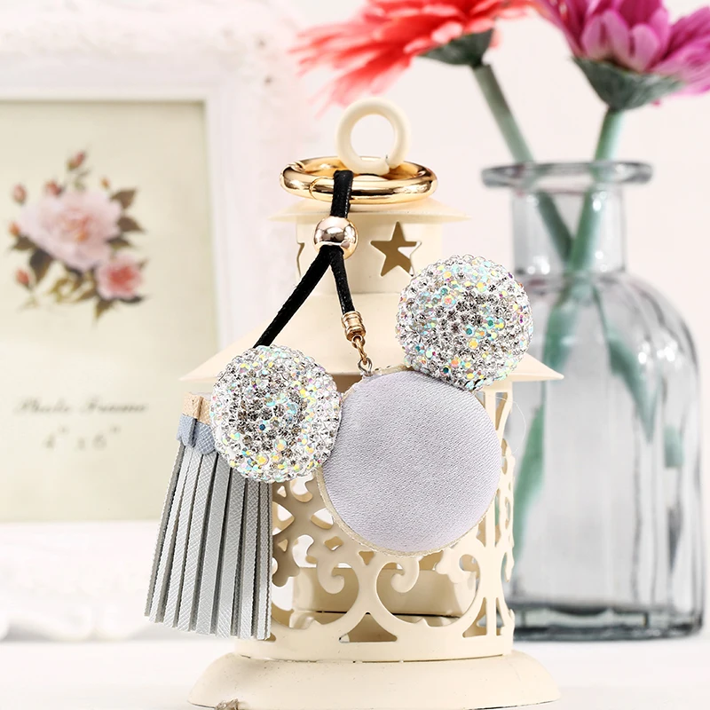 Кристальная коробка Микки автомобильный брелок подвеска в виде ключа кольцо для