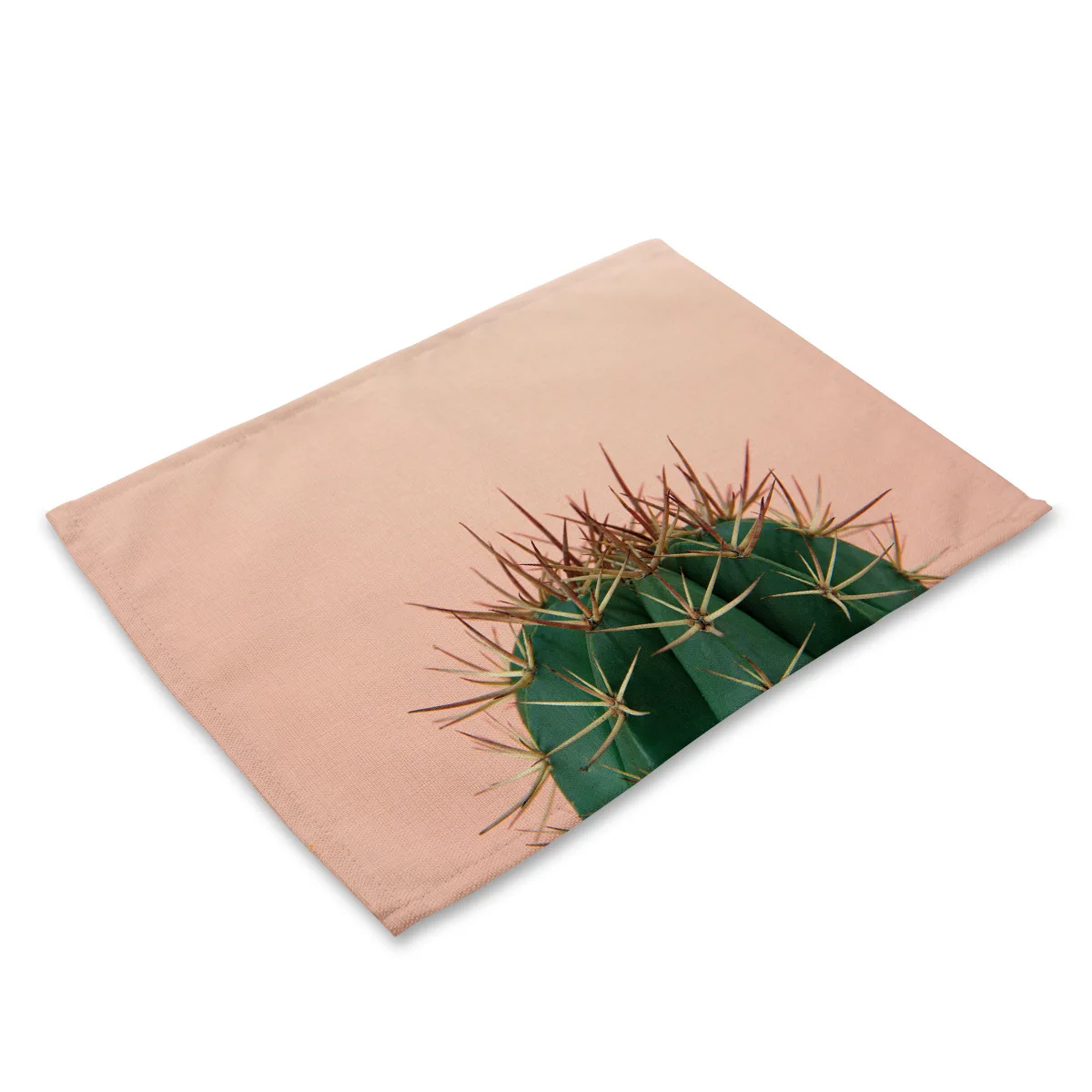 Pink Pineapple 07 Розовый ананас кактус печатных подставки для напитков обеденный стол коврик цветочный дизайн украшения кухни аксессуары каминная полка индивидуальный - Цвет: Pink Pineapple 07