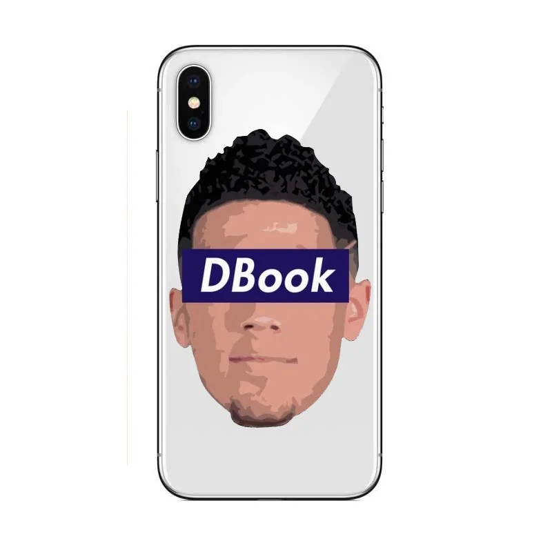 Милый модный чехол с изображением игроков NBA для iphone 6S 7 8 plus X XR MAX 5S SE прозрачный