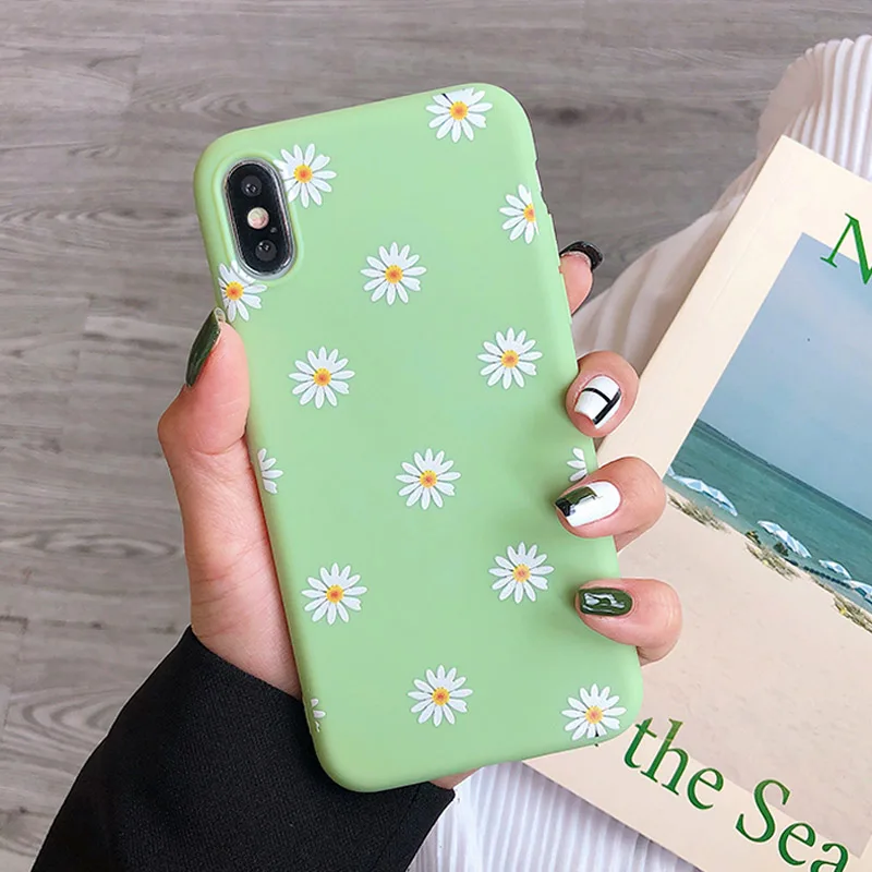 5227G Чехол для телефона Moskado Flowers для iPhone 11 Pro X XR XS Max 7 8 6 6s Plus 5 5S SE Хризантема Цветочный Мягкий ТПУ силиконовый чехол - Цвет: 5227G
