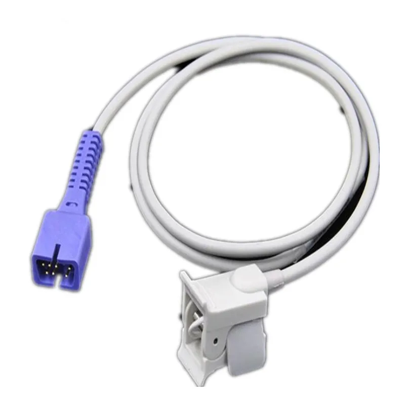 Бесплатная доставка Совместимость для Nellcor DB7 Pin педиатрический FingerClip Spo2 датчик