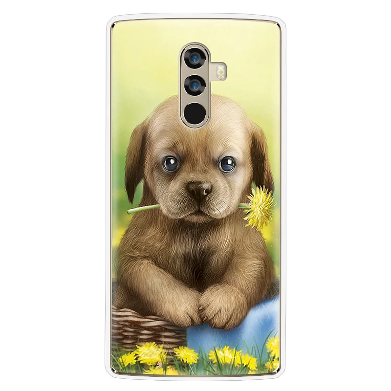 Прозрачная Мягкая силиконовая задняя крышка для Doogee BL5000 чехол телефона mix mix2 X10 20