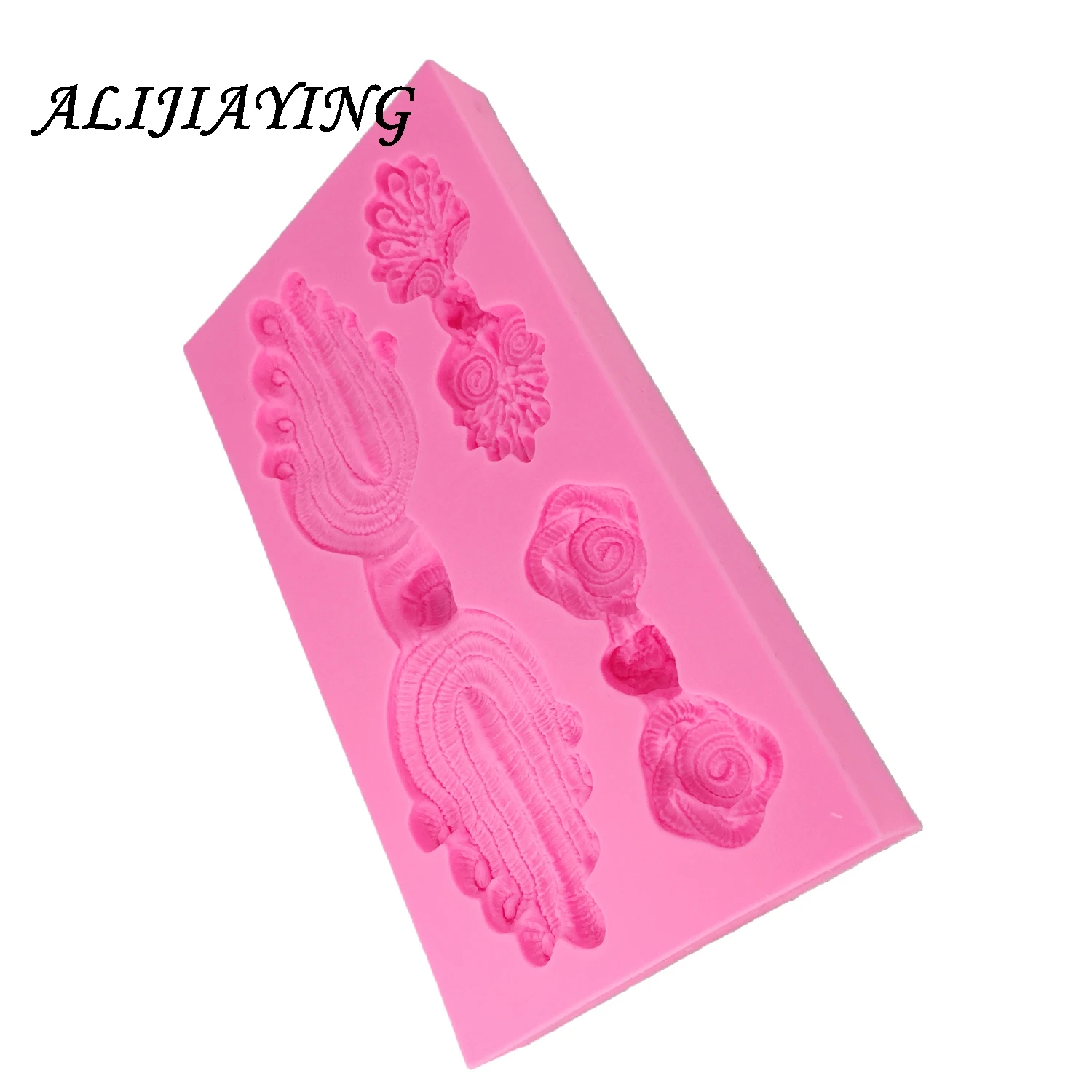 1 шт. силиконовая форма сделай сам для винтажных пуговиц цветов глины конфет