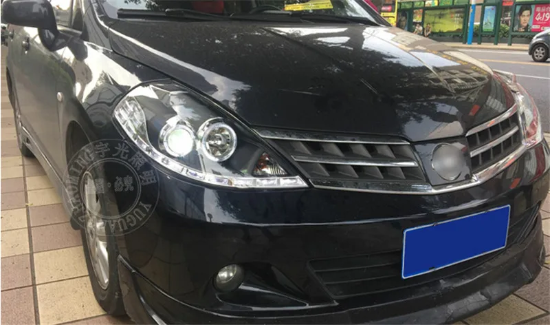 Заводская автомобильная лампа VLAND для Tiida светодиодный светильник 2007 2010 головной