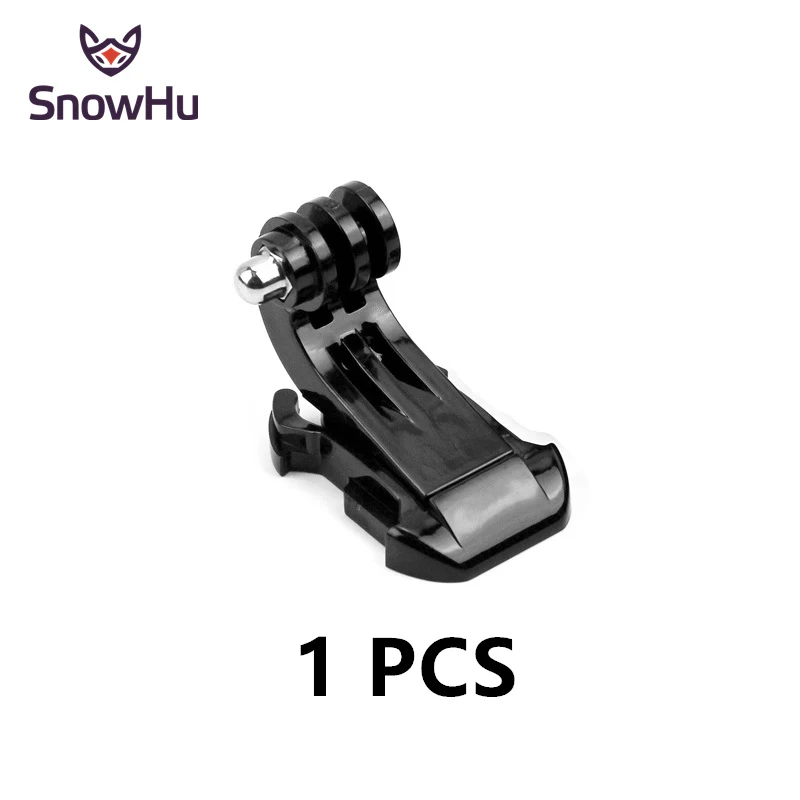 GP20B SnowHu j-крюк Пряжка поверхностное крепление для Gopro аксессуары 2 шт. для GoPro Hero 8 7 6 5 4 Xiaomi Yi SJCAM SJ4000 Экшн-камера GP20 - Цвет: GP20B