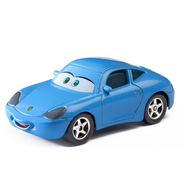 Sally Disney Pixar Cars 3 Flo Cruz Ramirez Lightning McQueen Mater Jackson Storm 1:55 литая металлическая модель из сплава игрушка автомобиль ребенок подарок мальчик - Цвет: Sally