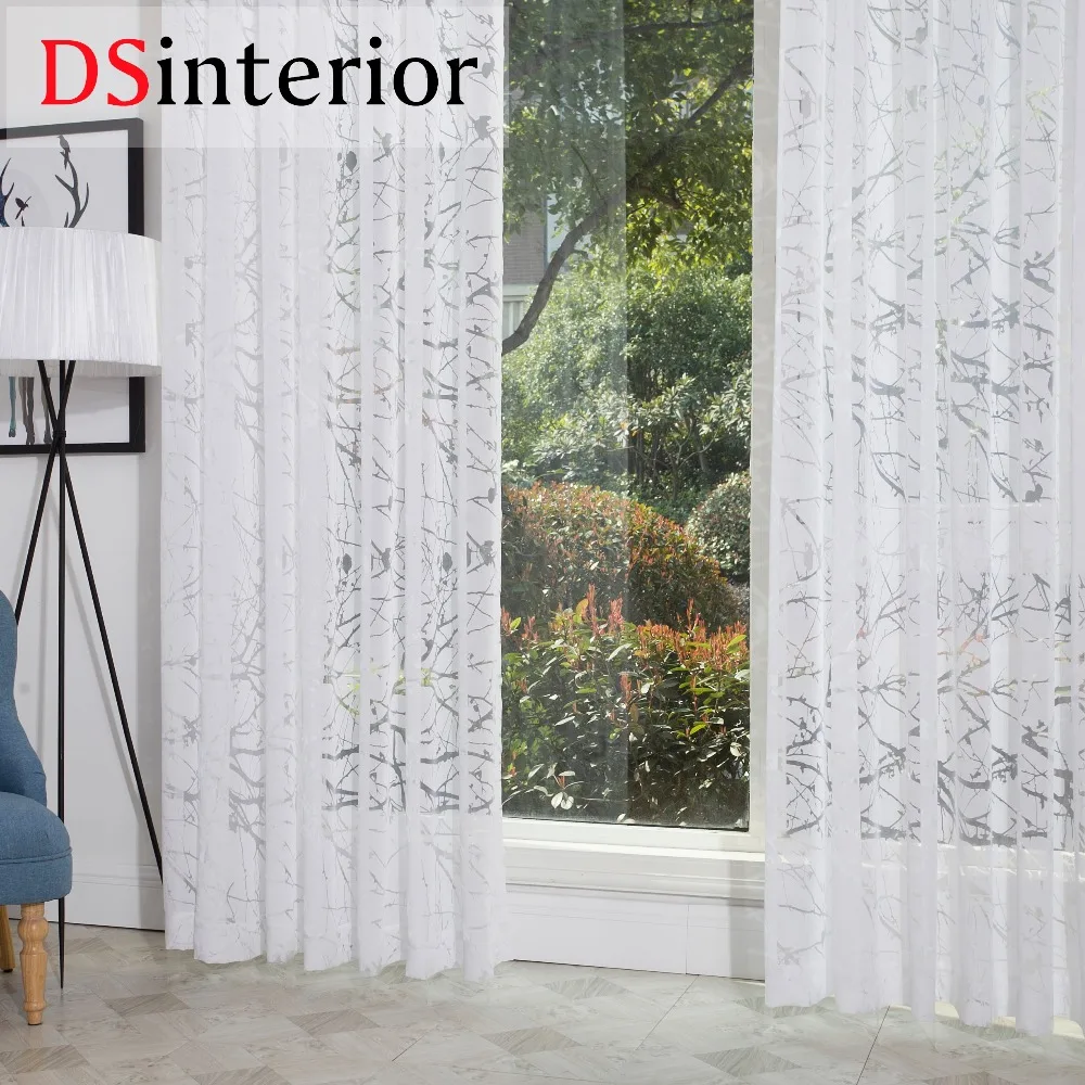 DSinterior морден дизайн шторы тюль для окон | Дом и сад