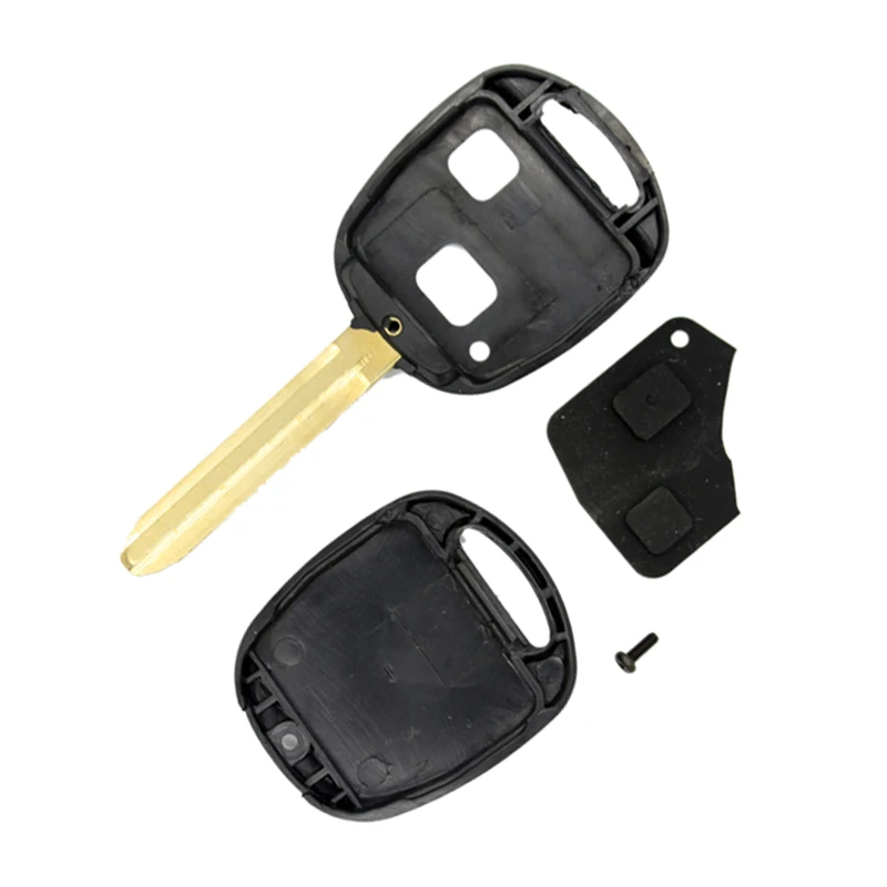 Складной флип брелок для автомобильного ключа с двумя кнопками Toyota 1 шт.|fob key|fob