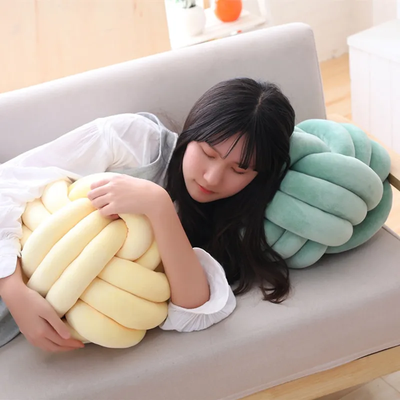 Новинка 2019 подушка с узлом китайский узел домашний декор мягкие Мультяшные