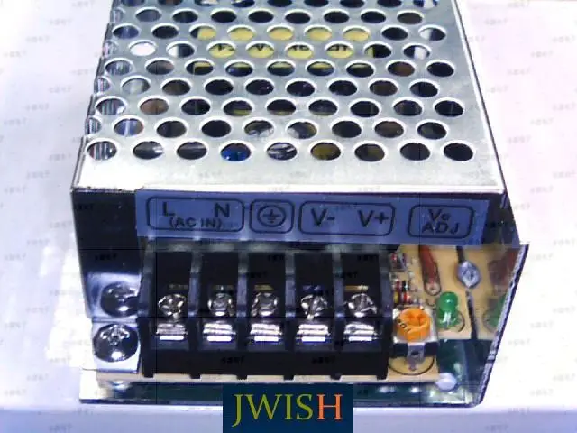 Светодиодный импульсный источник питания JWISH H-24-12 12 В 24 Вт Размеры: (85x58x32) мм |