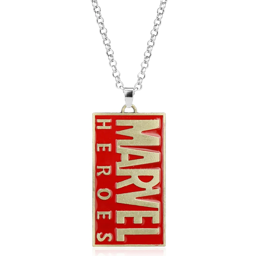 670 bronze Серия Marvel, ожерелье Мстители 3, Бесконечная война, классический супергерой, Человек-паук, кулон, ожерелье s для мужчин, женщин, фанатов, Прямая поставка - Окраска металла: 670 bronze