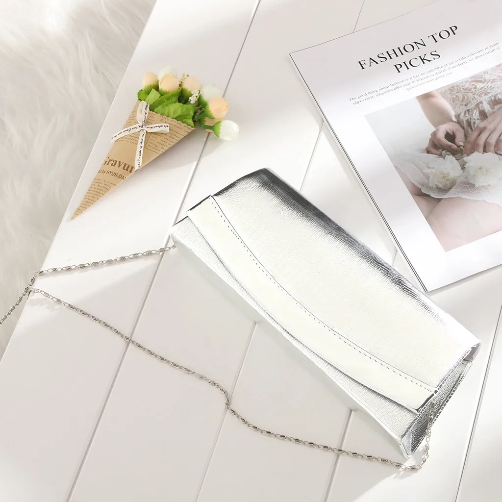 Silver Aelicy простая сумка на плечо с узором дикого крокодила брендовая дизайнерская женская модная сумка и кошелек женская сумка-мессенджер - Цвет: Silver
