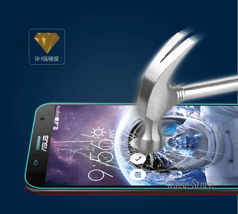 9 H антидетонационный протектор экрана из закаленного стекла для Asus Zenfone 3 ZB500KL