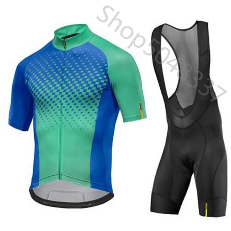 2019 Mavic Newest Cycling Clothing Bike Jersey Quick Dry Mens Bicycles Clothes Team T Shirts Gel Shorts Set |