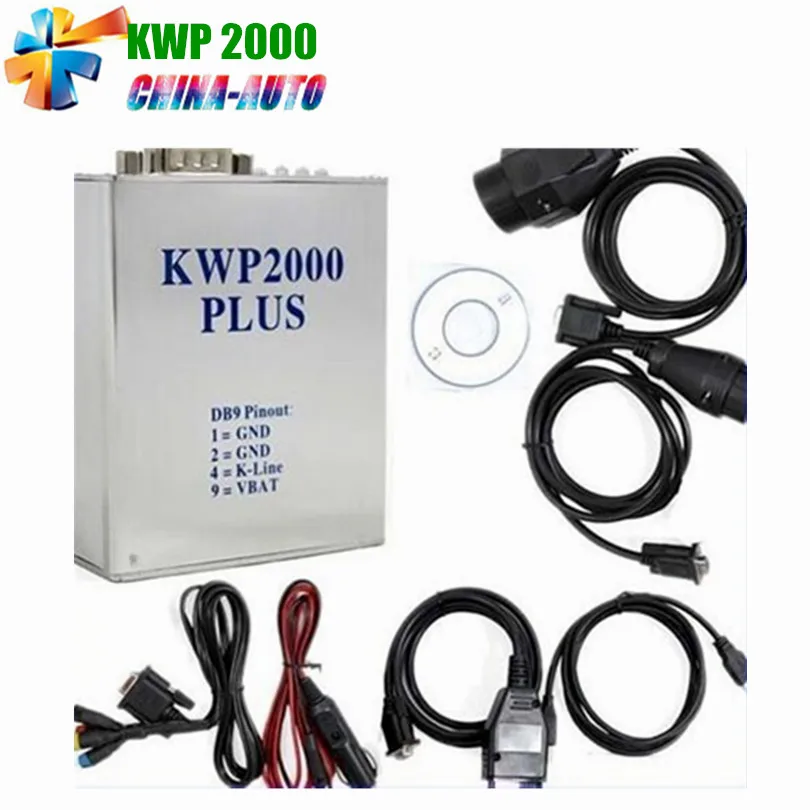 Новейший KWP 2000 Plus ECU Flasher OBD2 OBD II Чип Tunning инструмент KWP2000 чтение и запись для