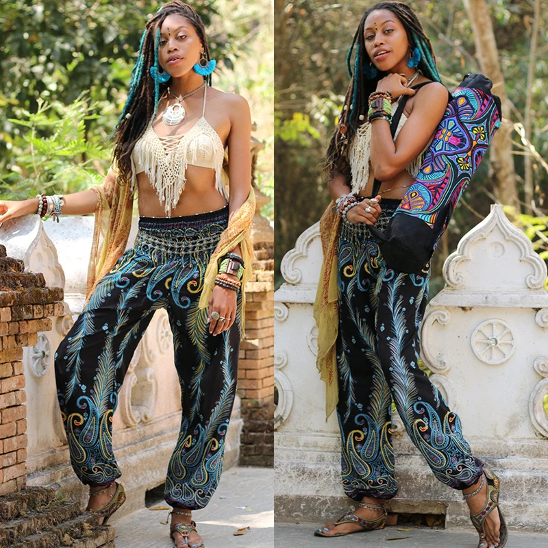 CHRLEISURE размера плюс высокая талия брюки женская одежда готический цифровой