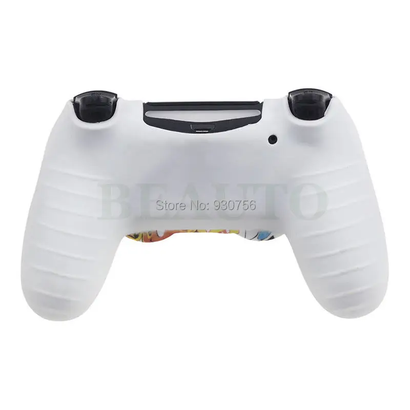 Цвета камуфляж бомба силиконовый защитный чехол для Playstation 4 PS4 Slim Pro контроллер |