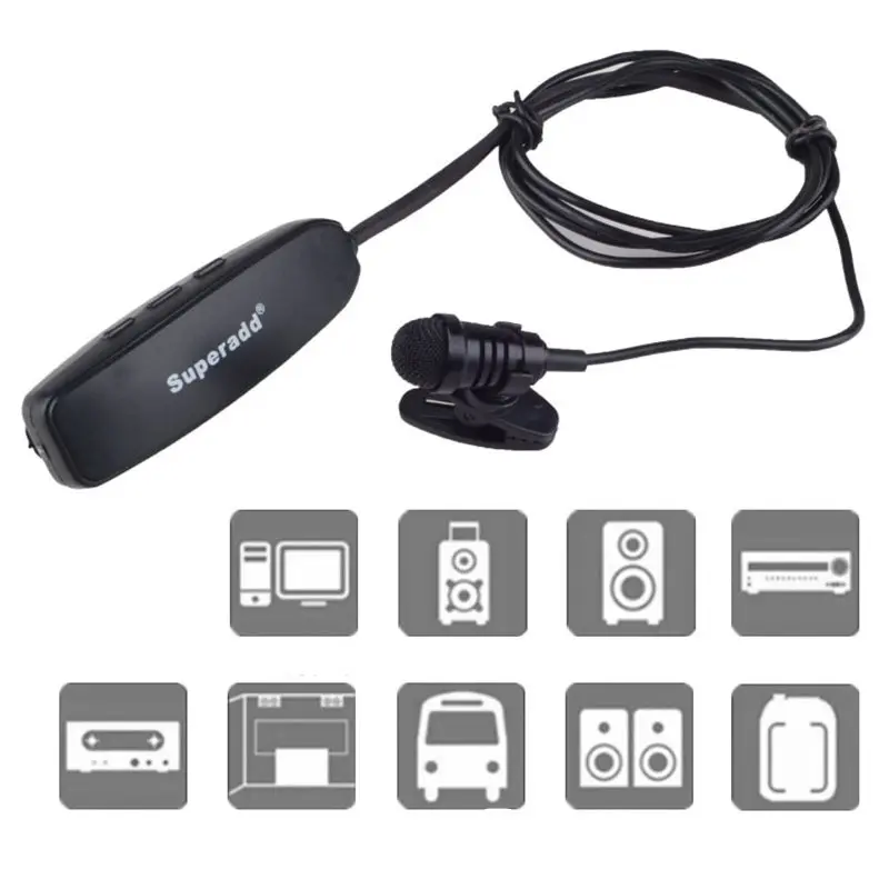 UHF беспроводной микрофон с воротником аудио видео зажимом конденсаторный